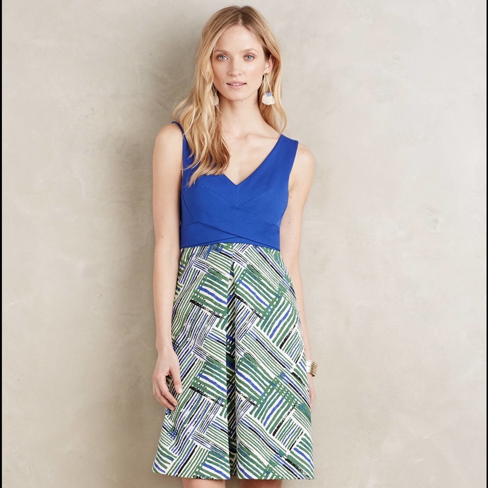 Anthropologie HD in Paris dress - size 4 Worn Once